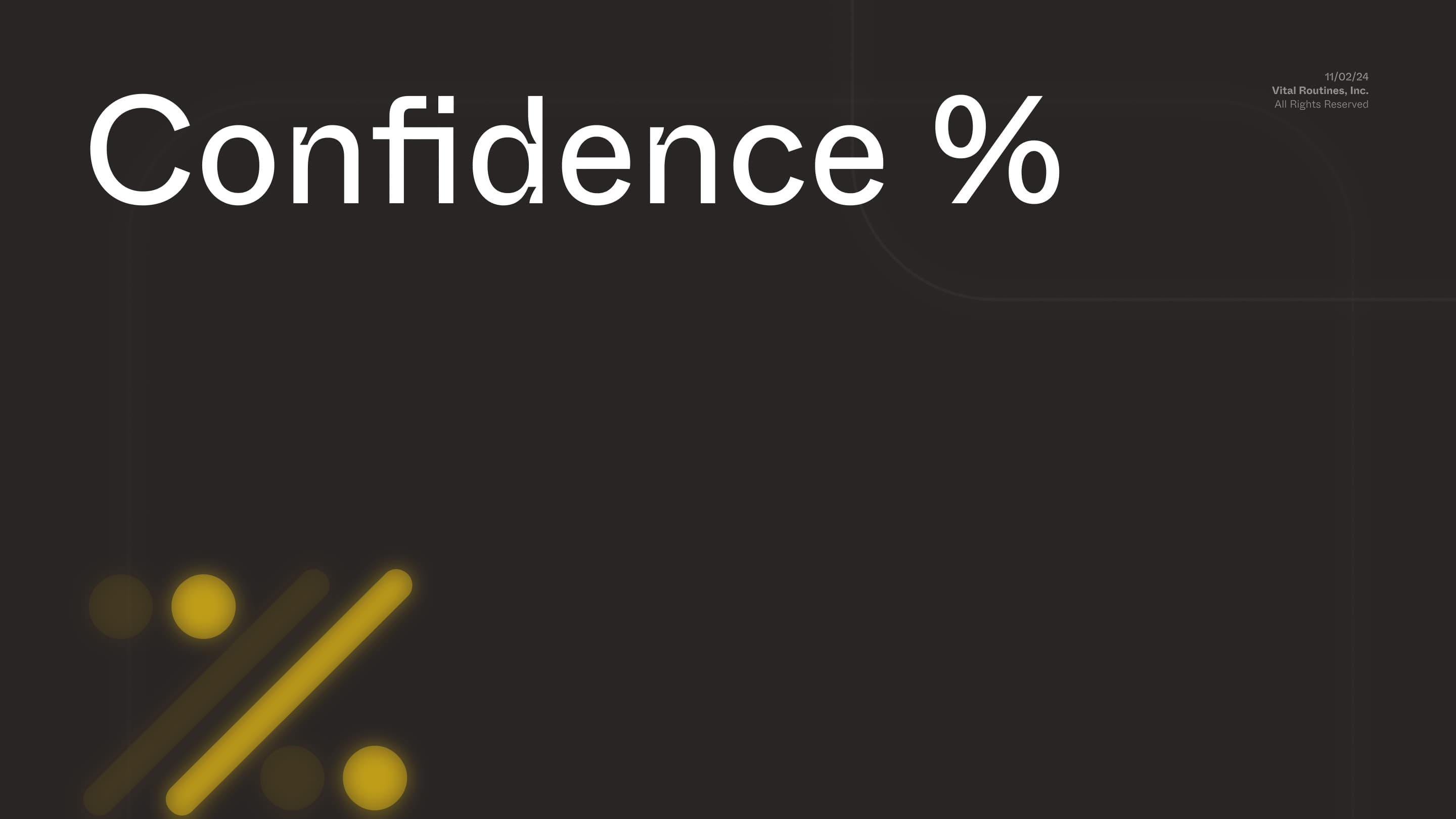 The Confidence Score